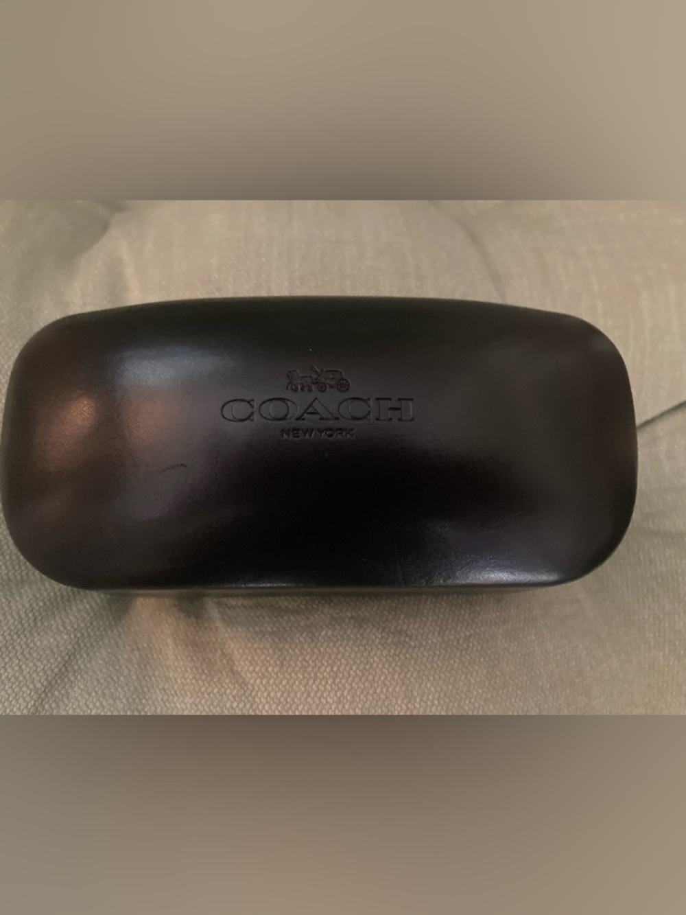 Coach Sunglass case, black